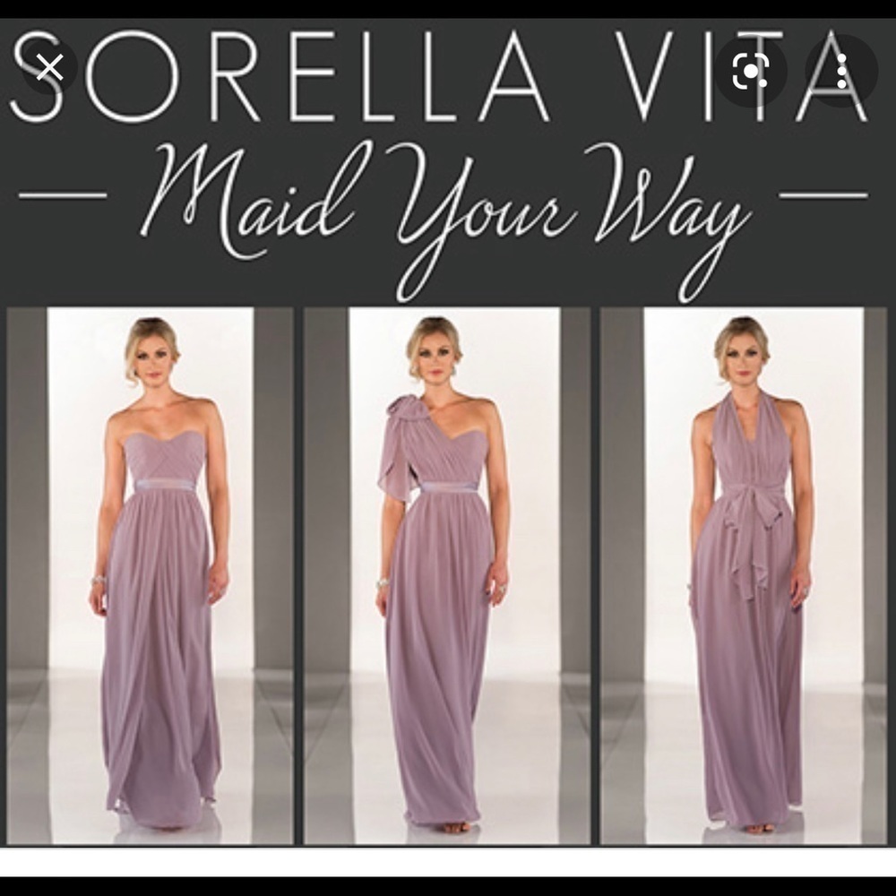 Sorella Vita 8472 blush pink Maid Your Way bridesmaid dress gown